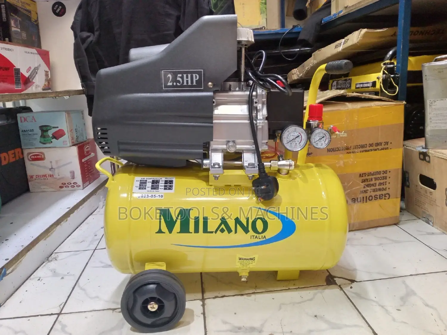 Milano Italia Electric Air Compressor 20L