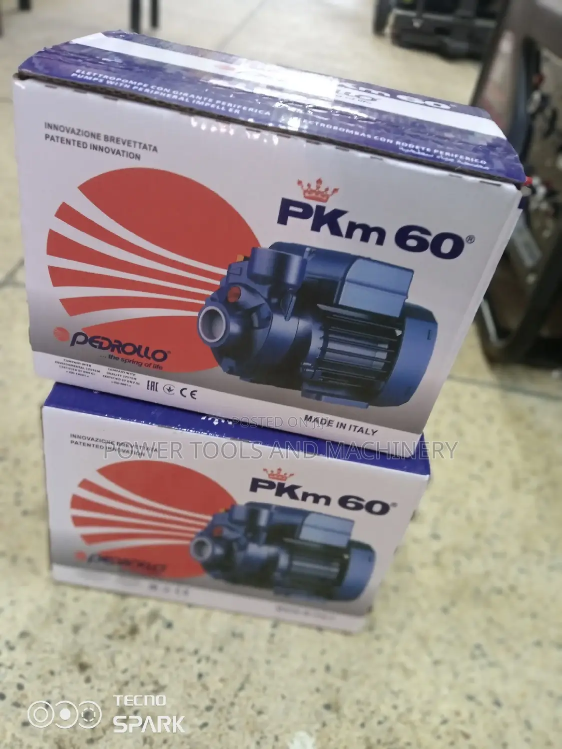 Original 0.5hp Pedrollo Booster Pump