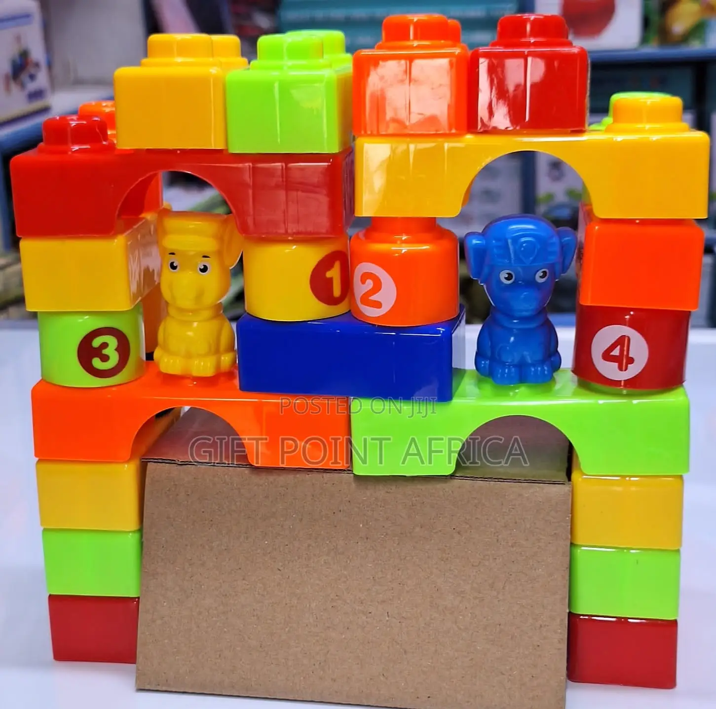 41 Pieces Building Blocks for Kids