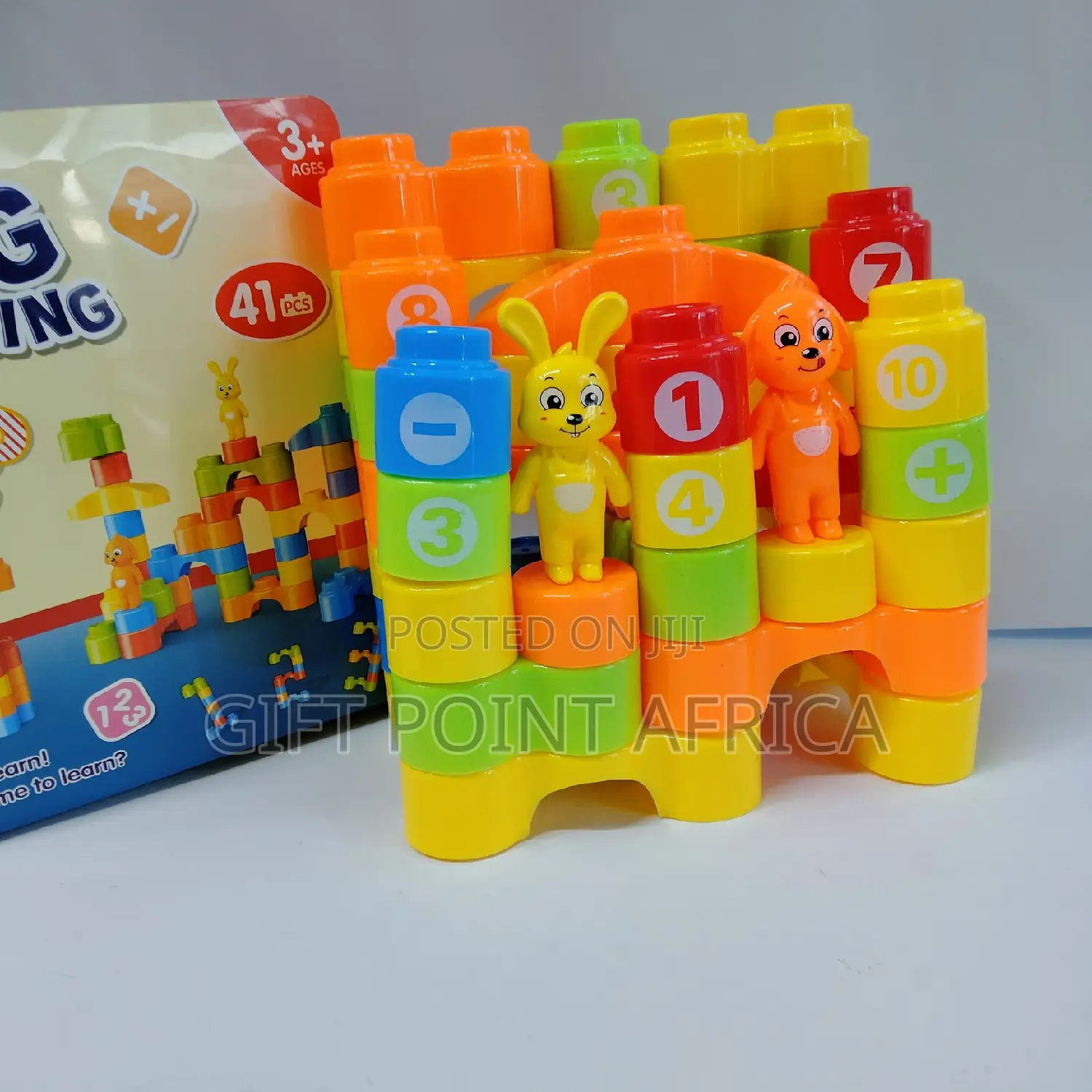 41 Pieces Building Blocks for Kids