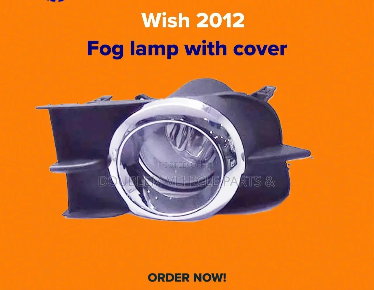 Foglamp Toyota Wish 2008,2010,2012 With Cover.