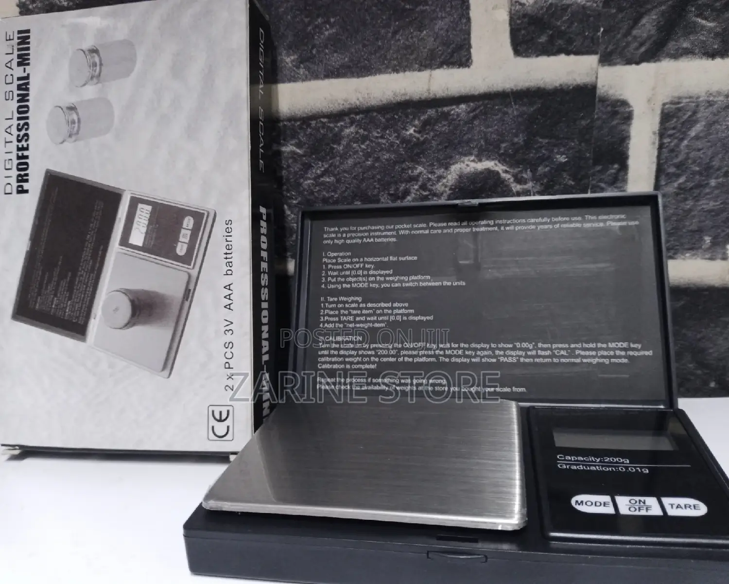 Digital Jewelry Measuring Scale