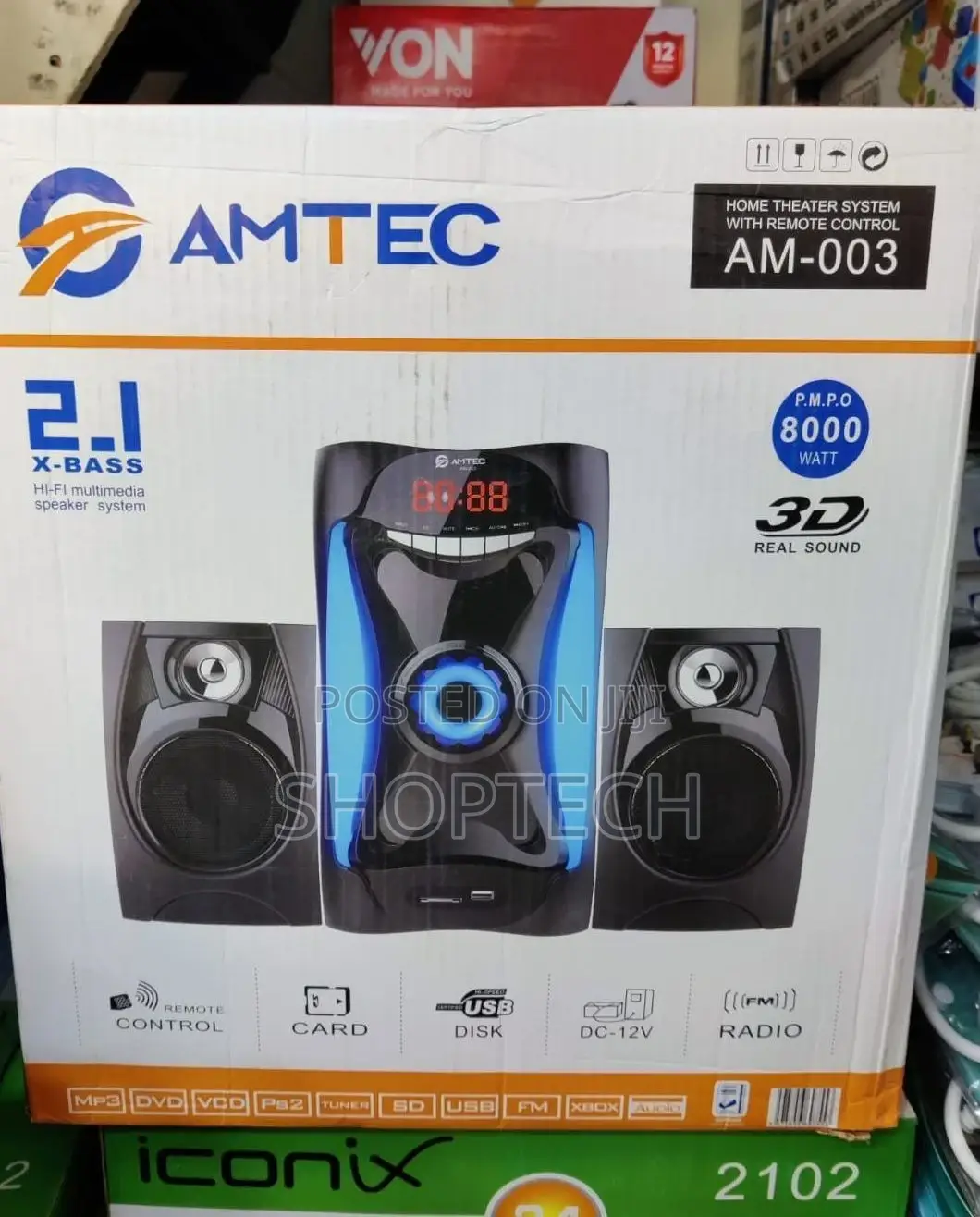Amtec 003 Woofer 2.1ch Hometheatre System