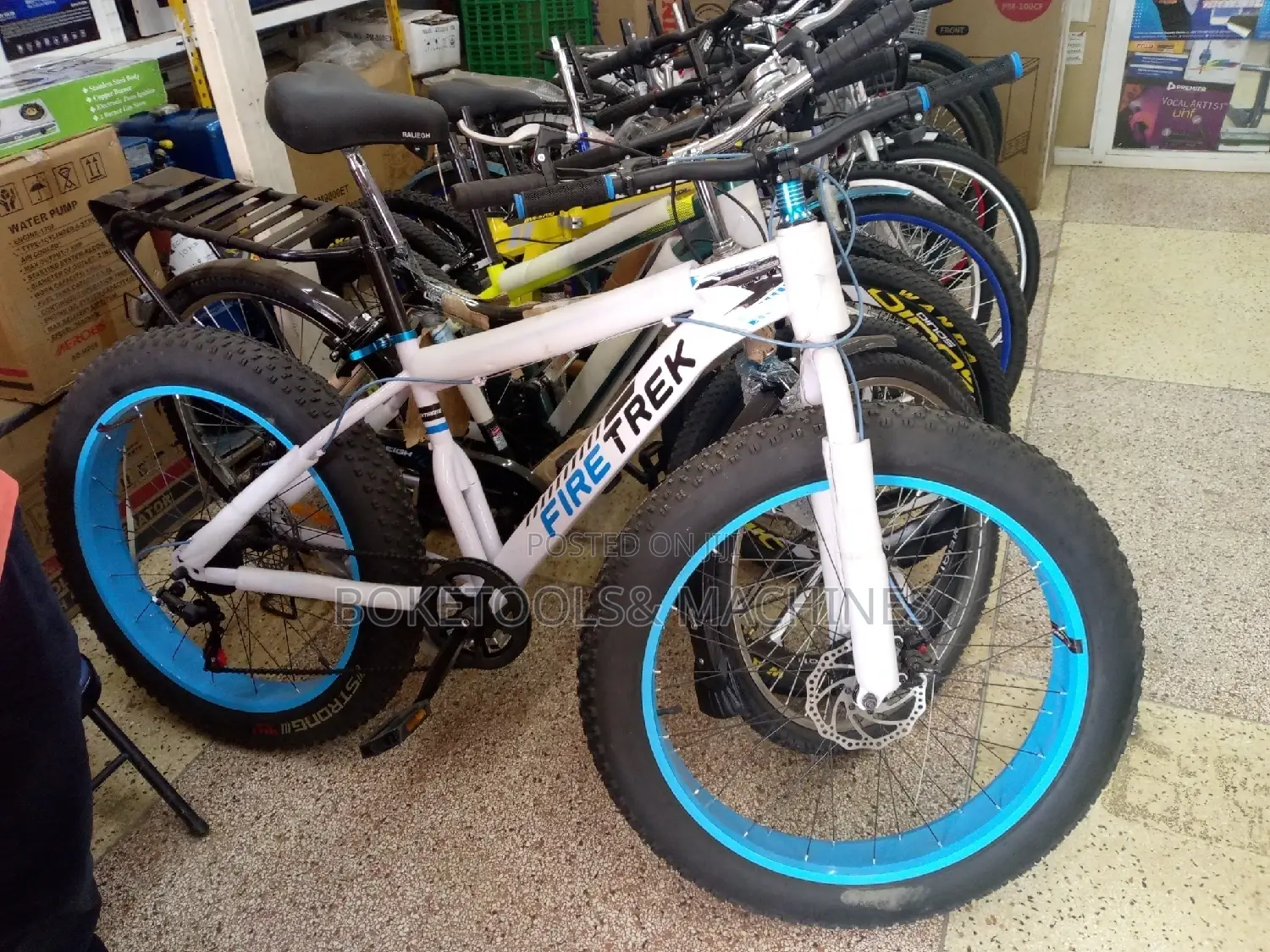 Fat Bike Bicycle Firetrek