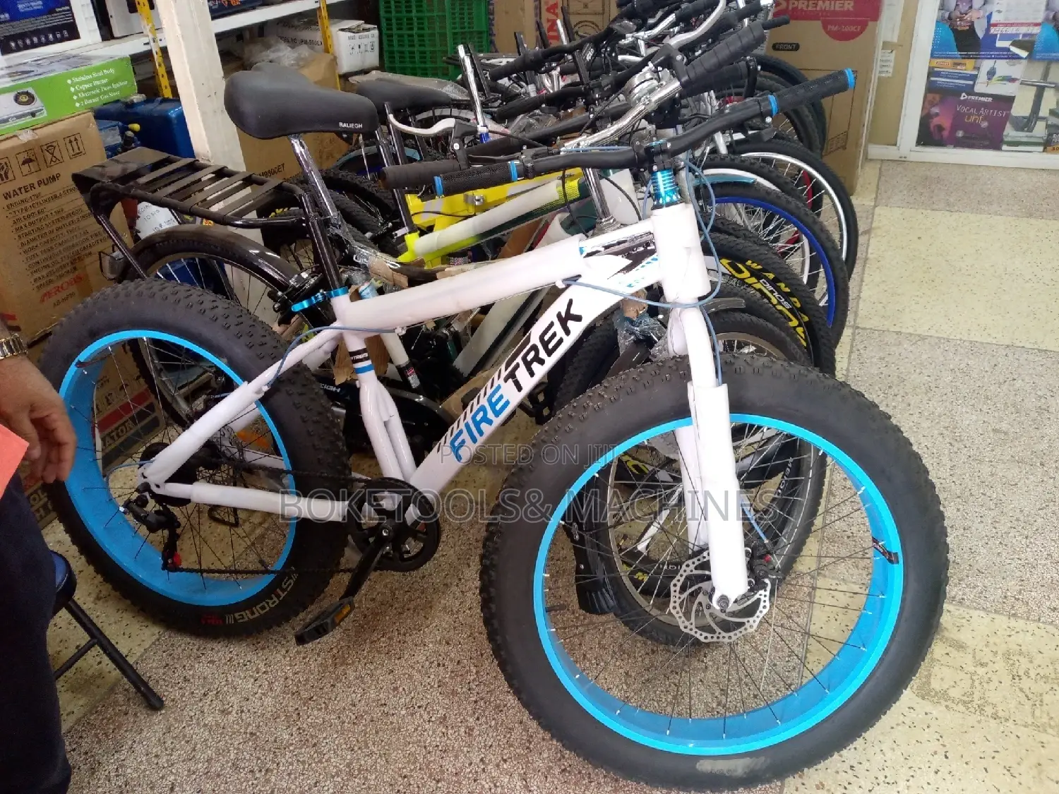 Fat Bike Bicycle Firetrek