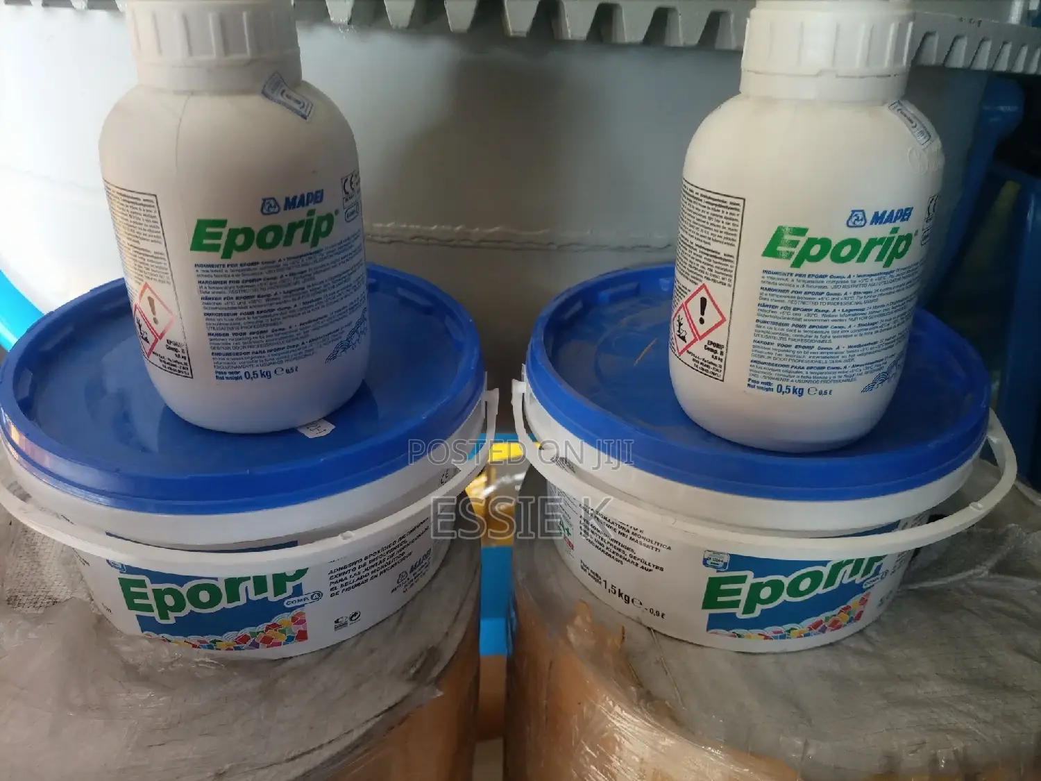 Mapei Eporip Adhesive Epoxy.