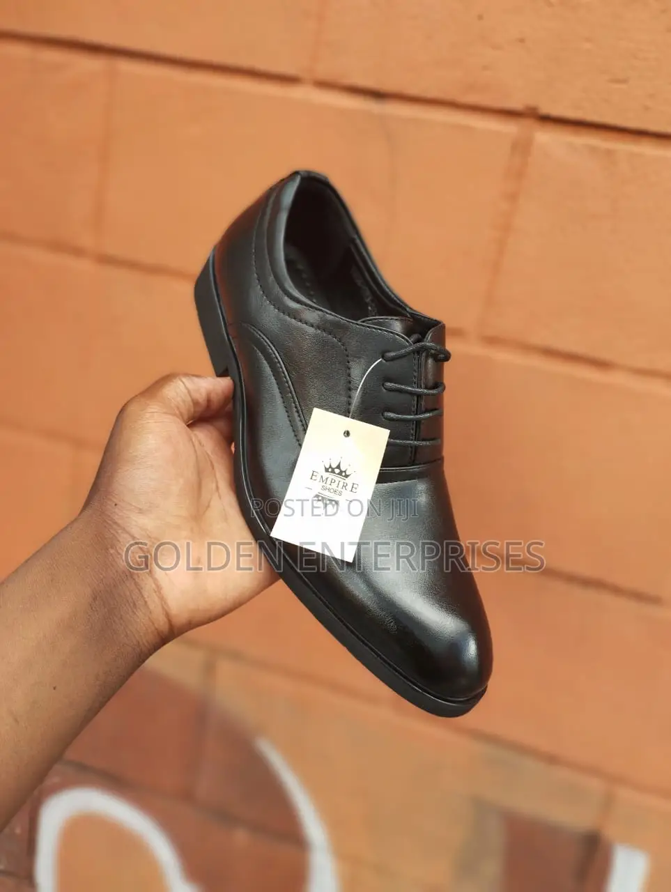 Black Empire Leather Official Shoes 39-45