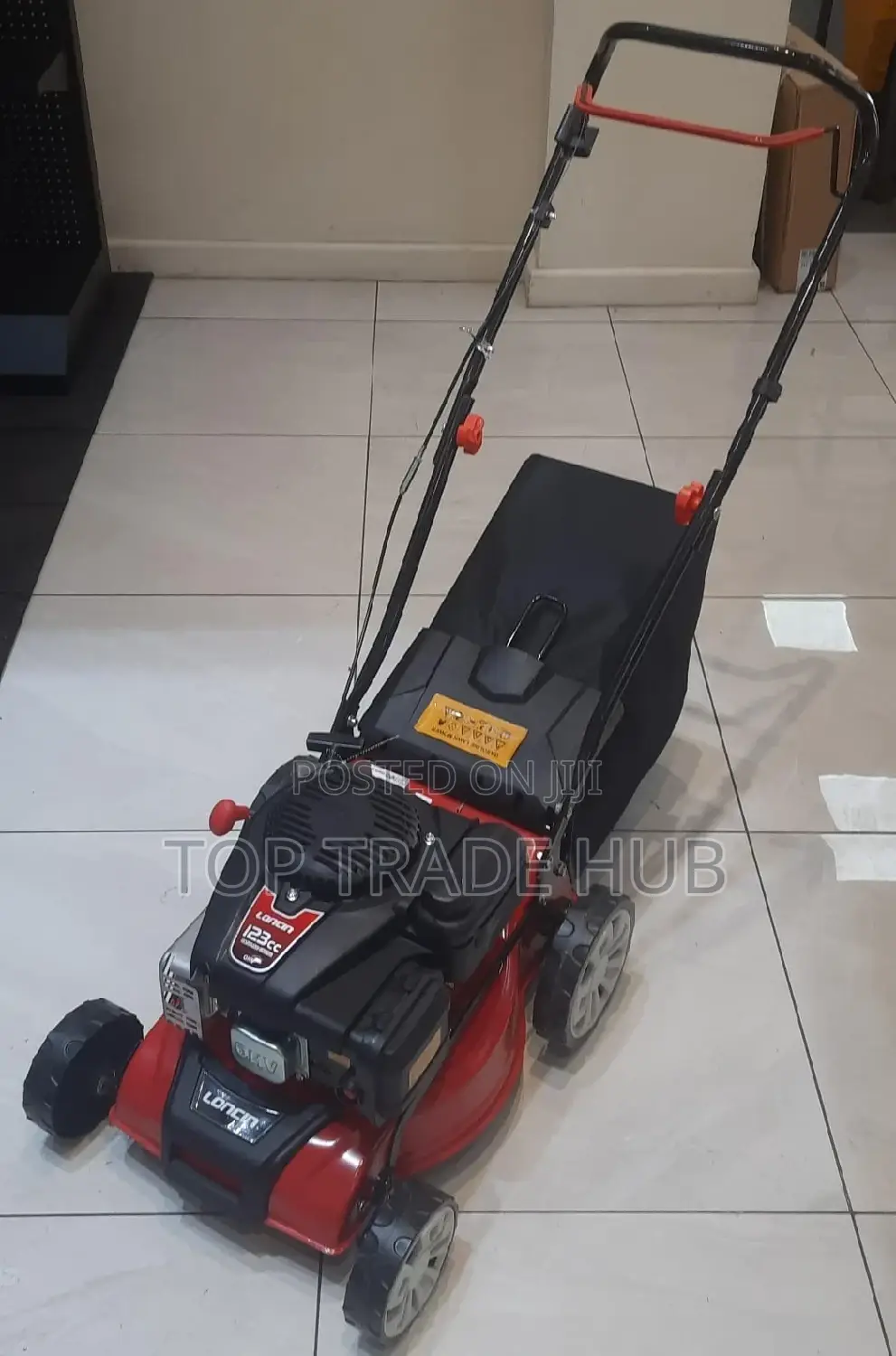 Loncin Lawn Mower 4hp 125cc Hand Push 18 Inch Blade