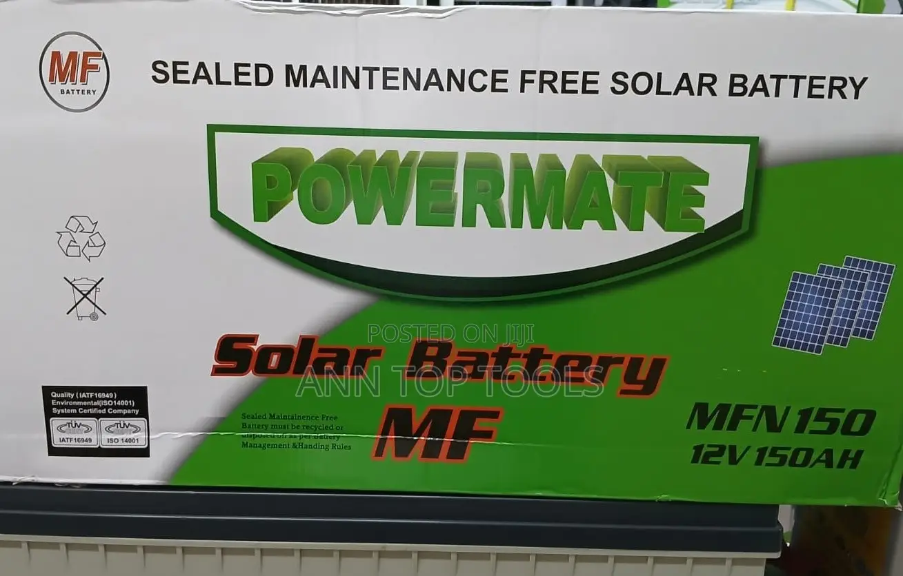 150 Ah Powermate Solar Battery