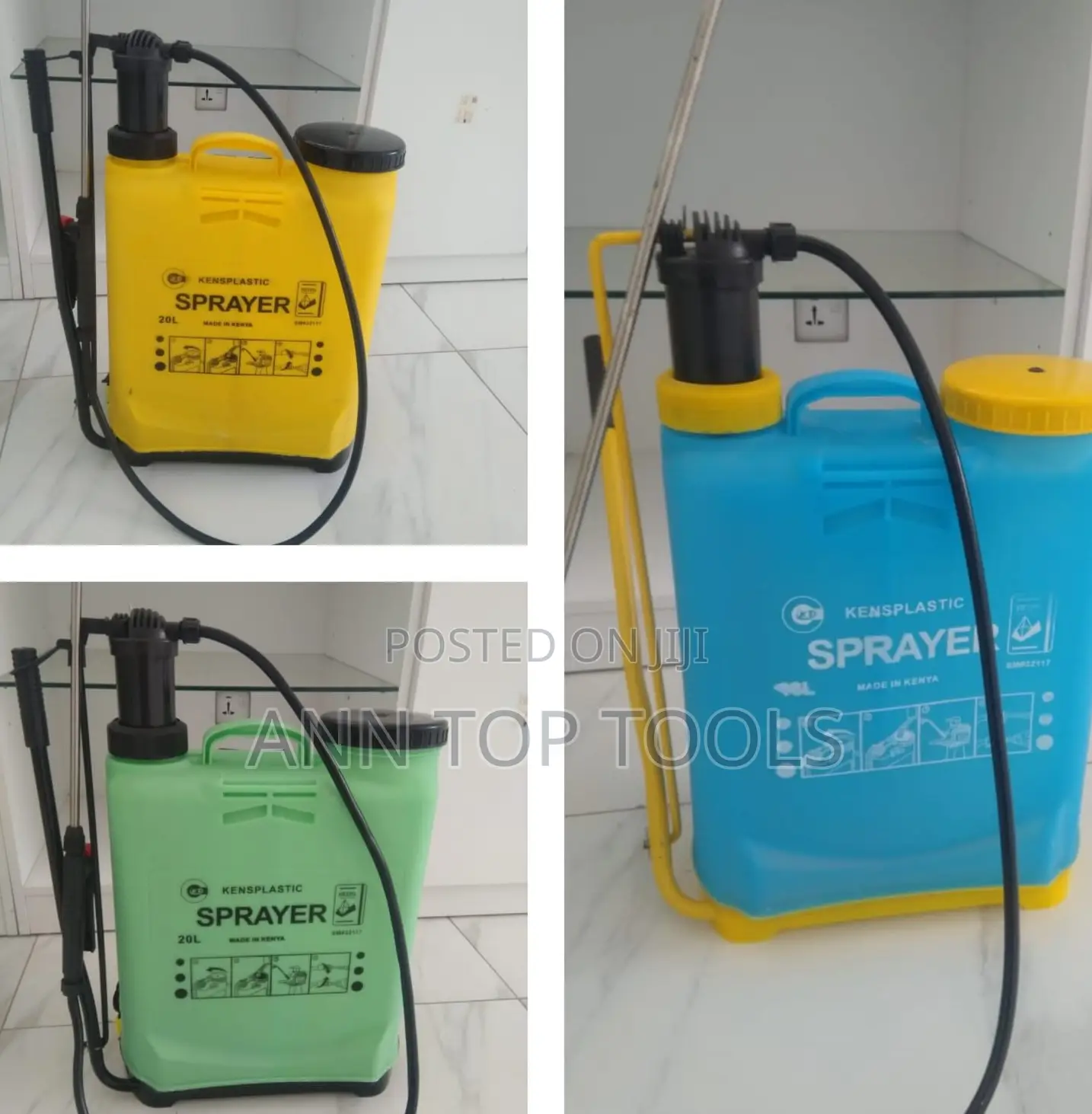 20 Litreskenplastick Manual Sprayers