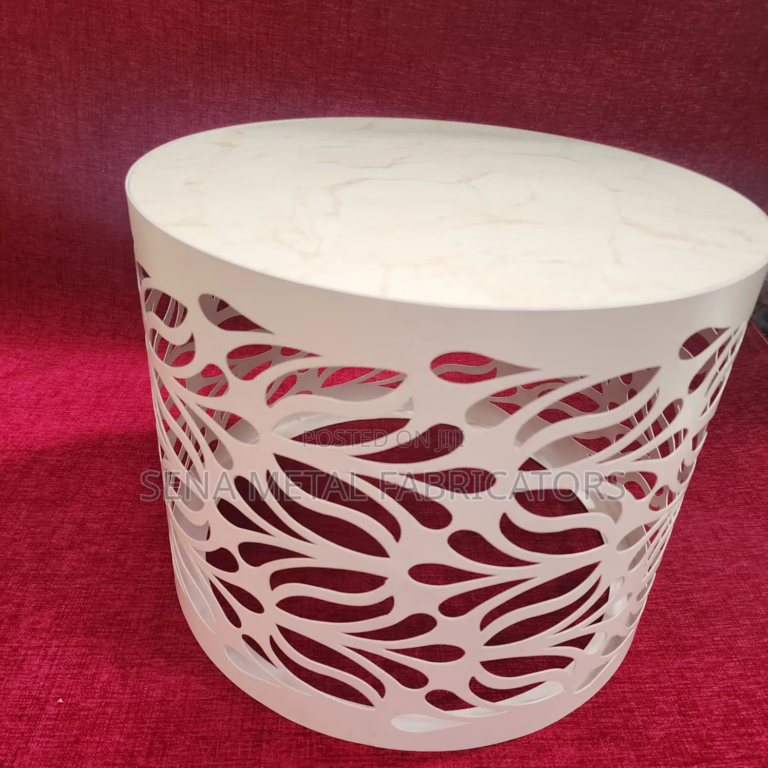 High-Quality Laser Cut Powder Coated Table.