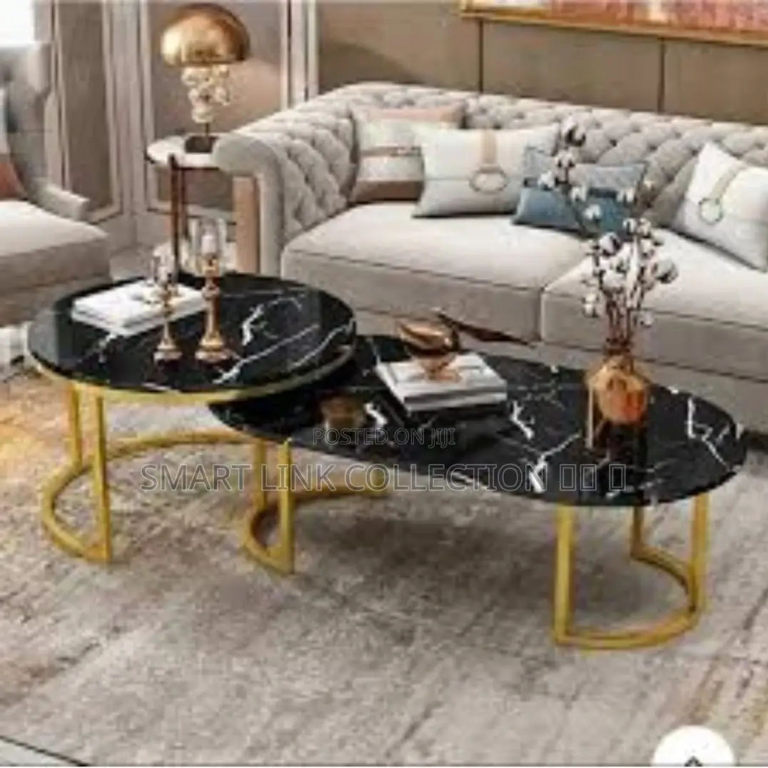 !! *Fct 1251 Glass Top Nesting Coffee Table Set