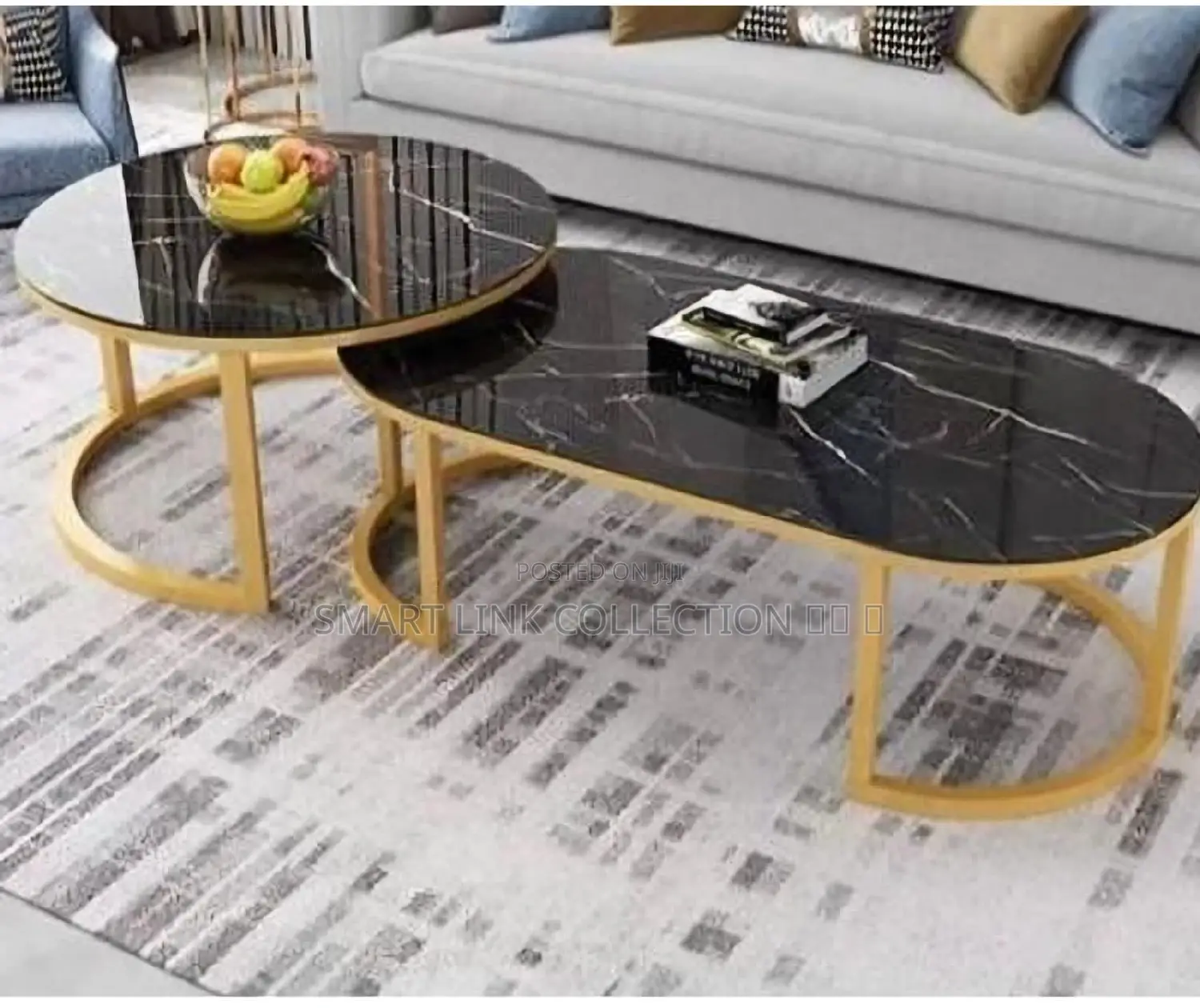 !! *Fct 1251 Glass Top Nesting Coffee Table Set