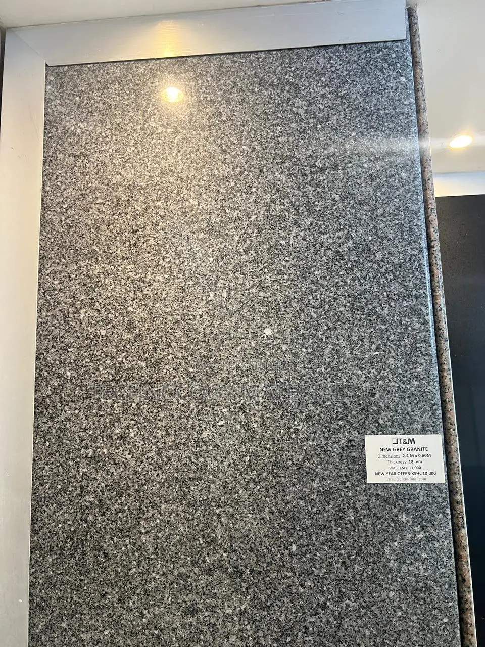 New Grey Granite(2.4M * 0.60M* 18mm)