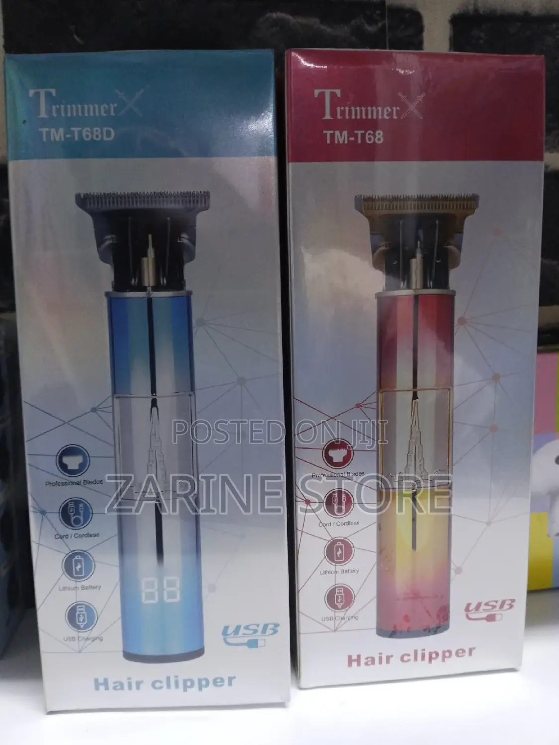 Hair Trimmy, USB Charging Port, Professional Blades