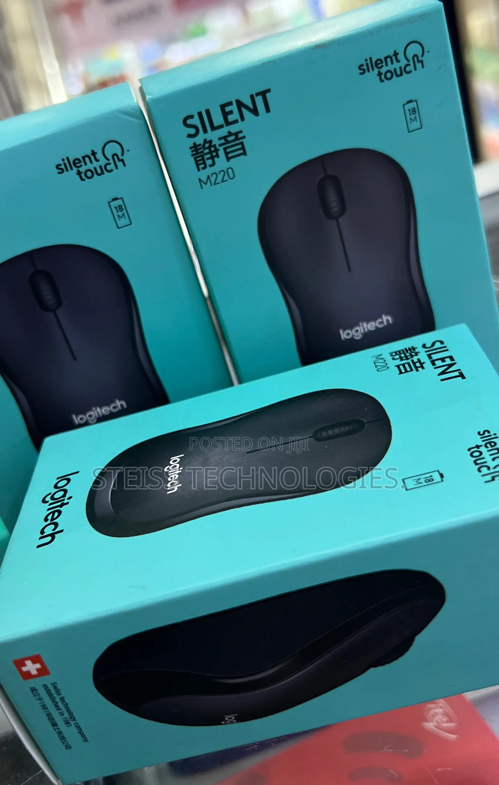 Logitech Wireless M220 Mouse.