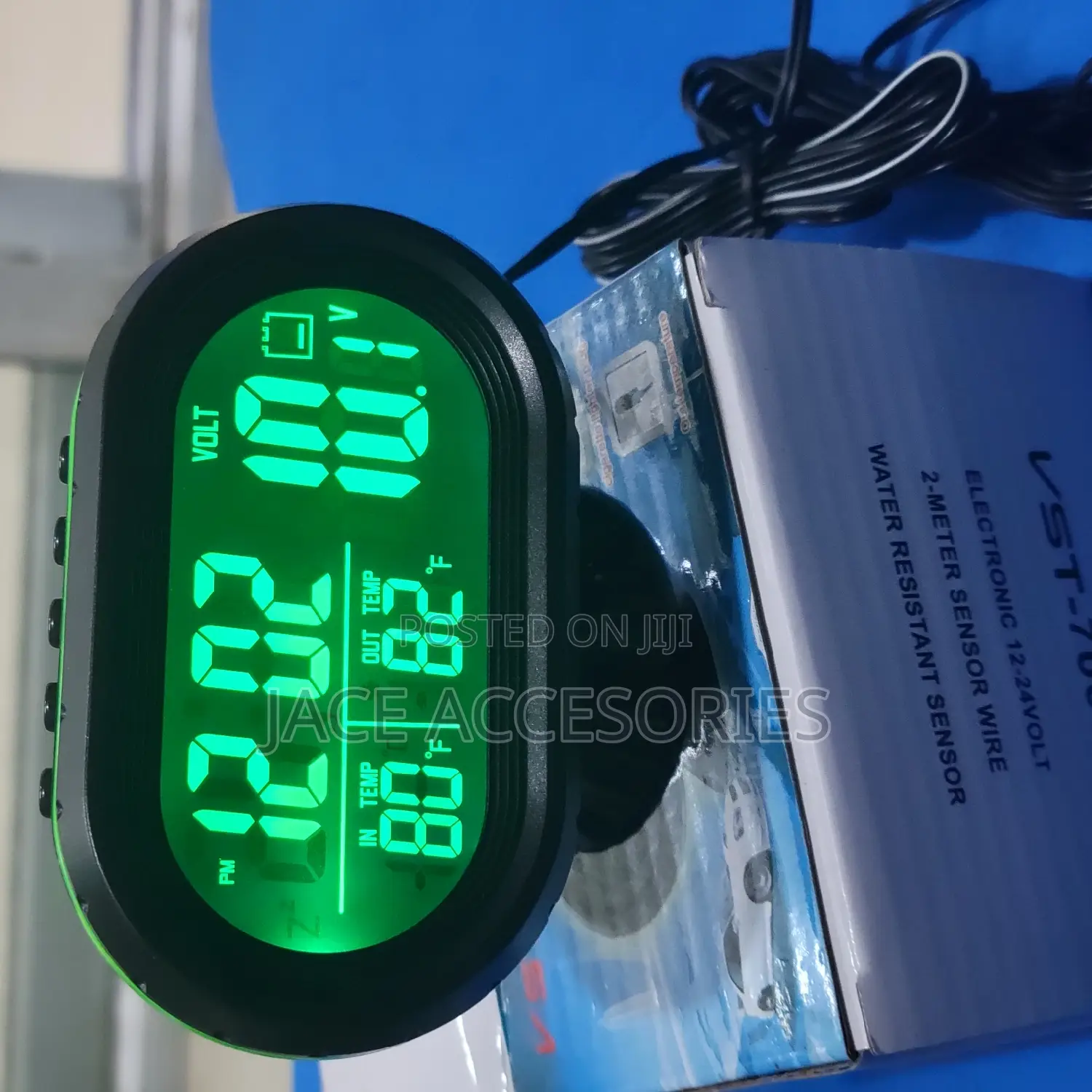 Car 4 in 1 Tachometer, Gauge Temp,Battery Voltage
