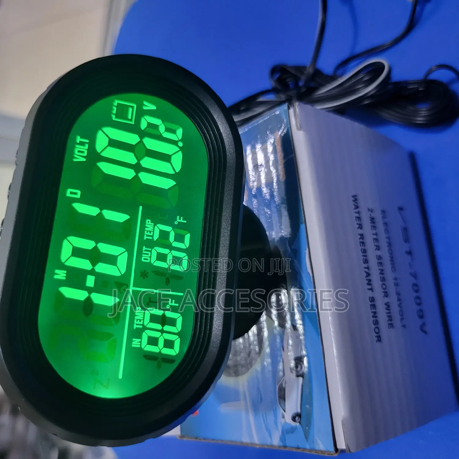 Car 4 in 1 Tachometer, Gauge Temp,Battery Voltage
