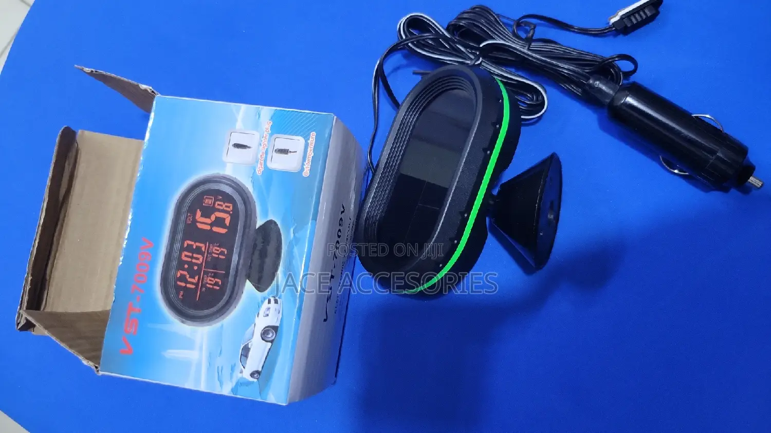 Car 4 in 1 Tachometer Gauge ,Battery Voltage Meter,Clock,