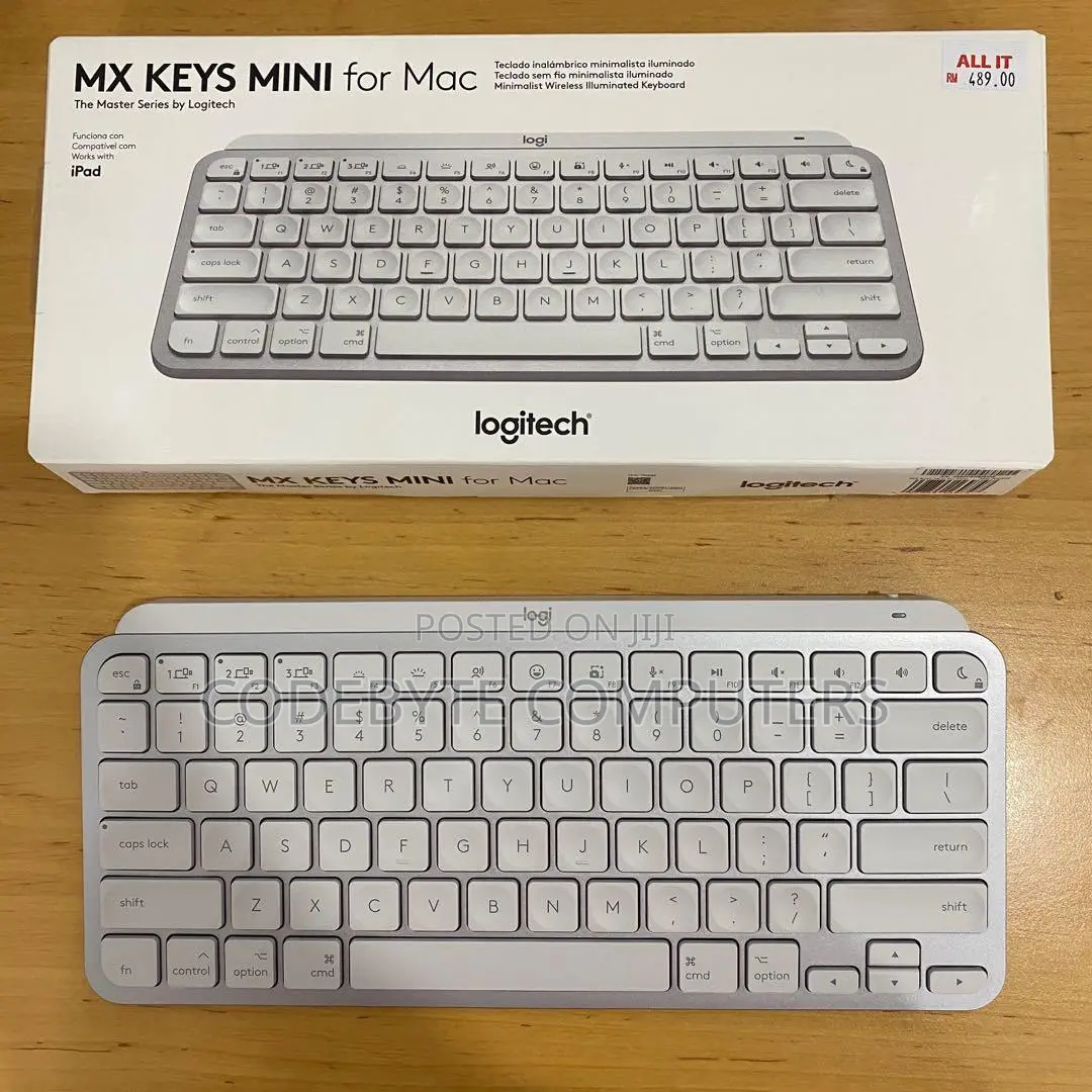 Logitech MX Keys Mini for Mac Minimalist Wireless