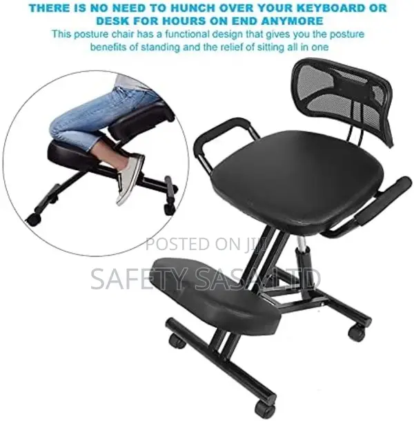 Ergonomic Kneeling Chair With Back Support