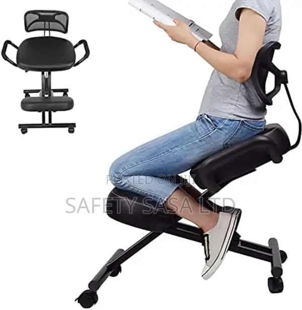 Ergonomic Kneeling Chair With Back Support
