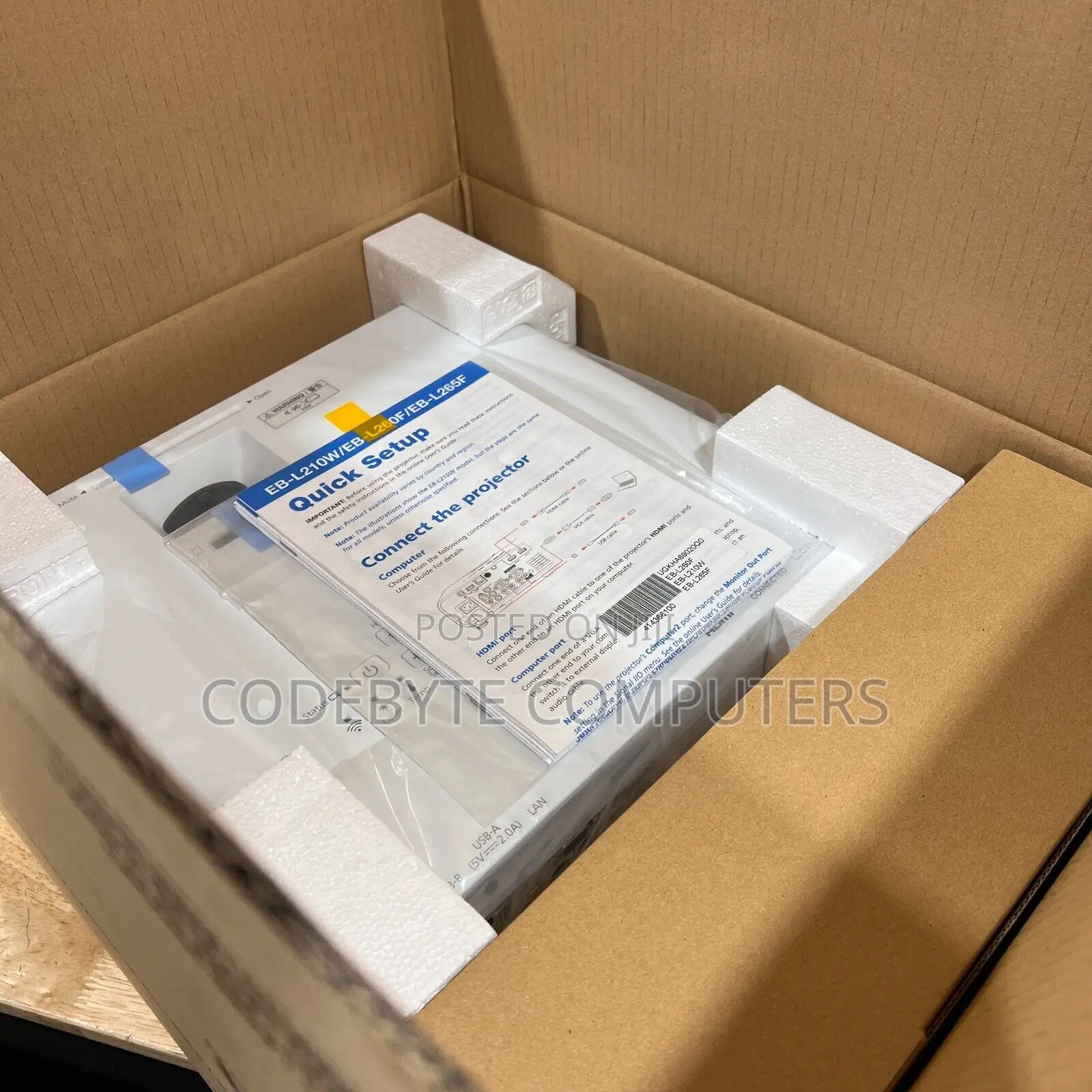 Epson EB-L260F Laser Projector 3LCD Technology