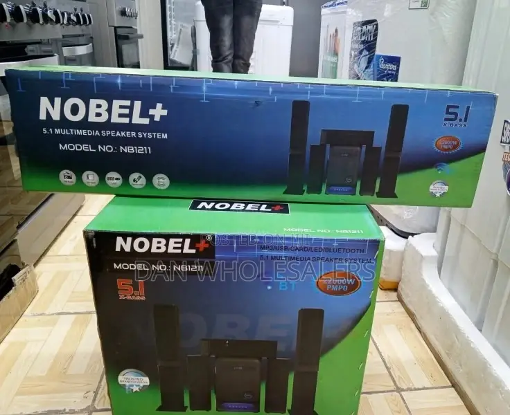 Nobel NB1211 5.1home Theater Speaker System- Watts