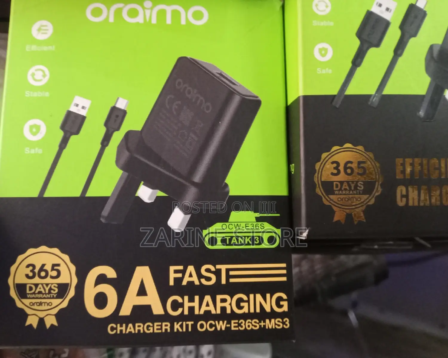 Oraimo Phone Charger Android Charger.