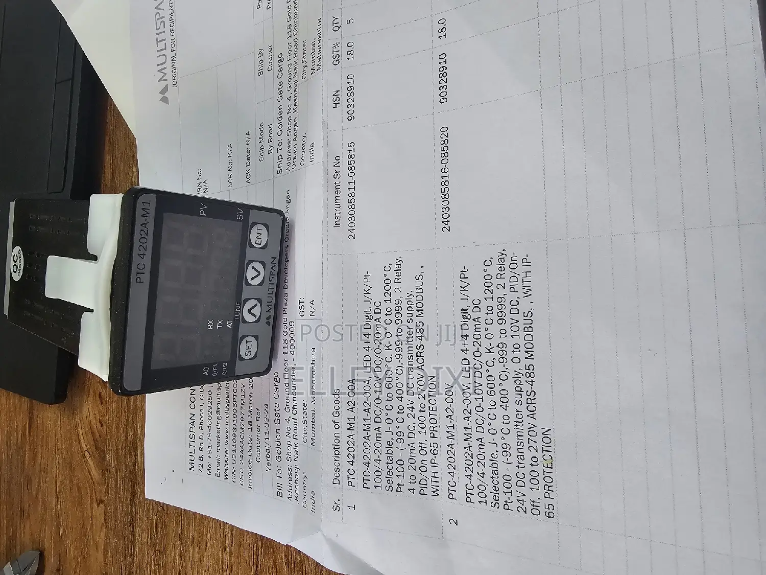 Multispan Temperature Controller