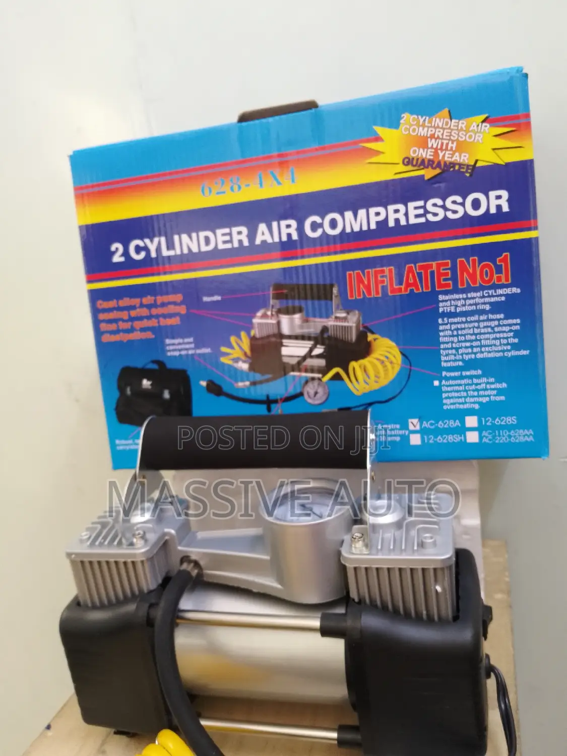 Air Pump/ 2 Cylinder Air Compressor/ Car Air Compressor