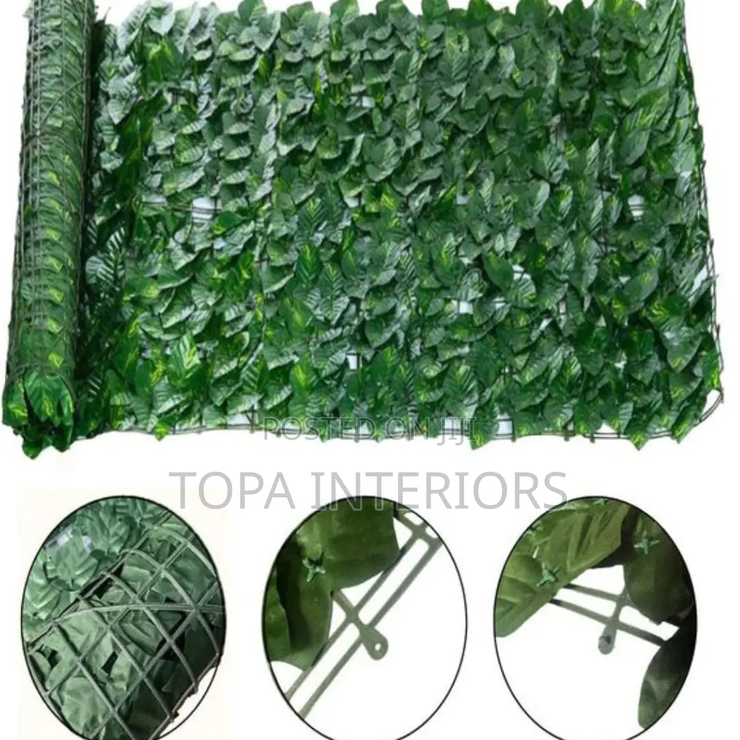 1mx3m Rolls Easy to Fit Artificial Ivy Privacy Fence Roll