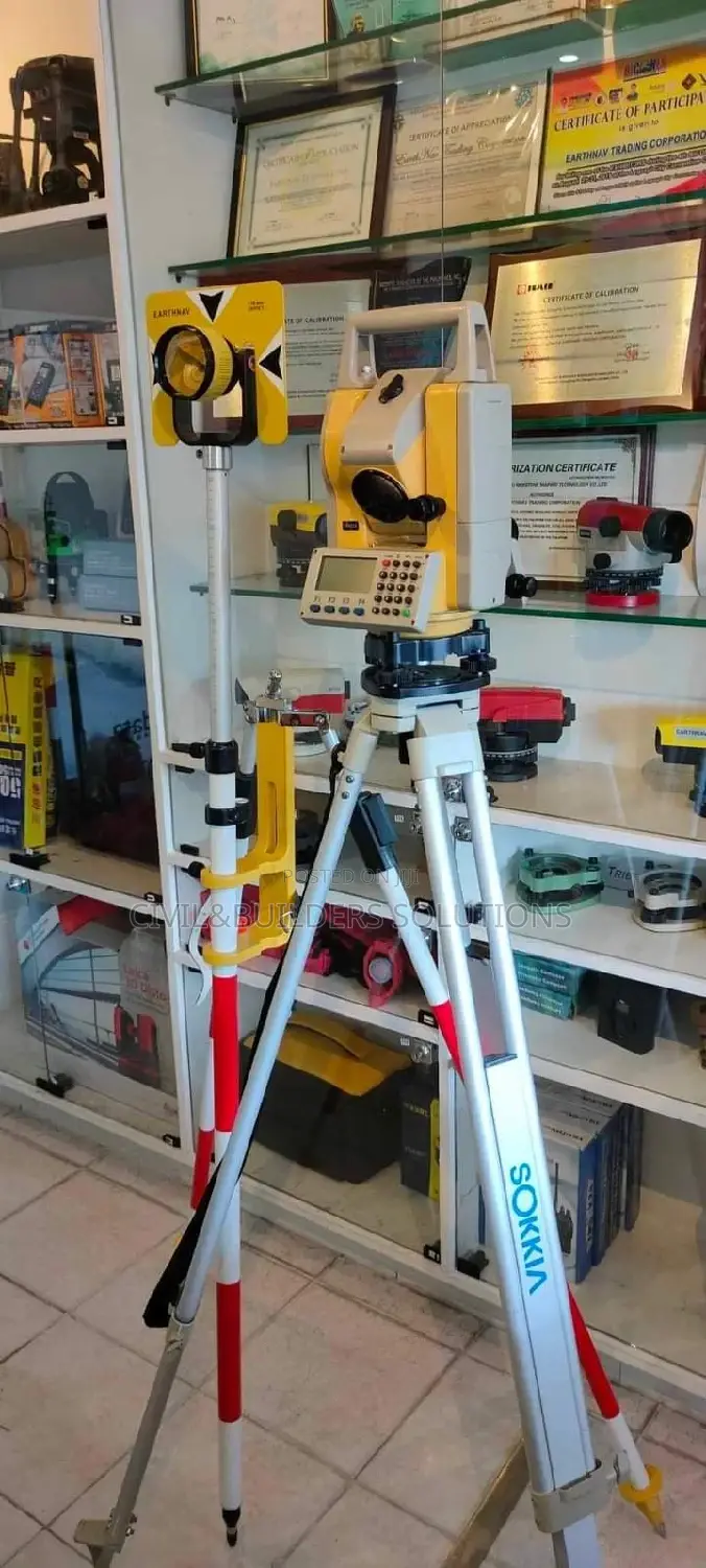 Digital Topcon Total Station.