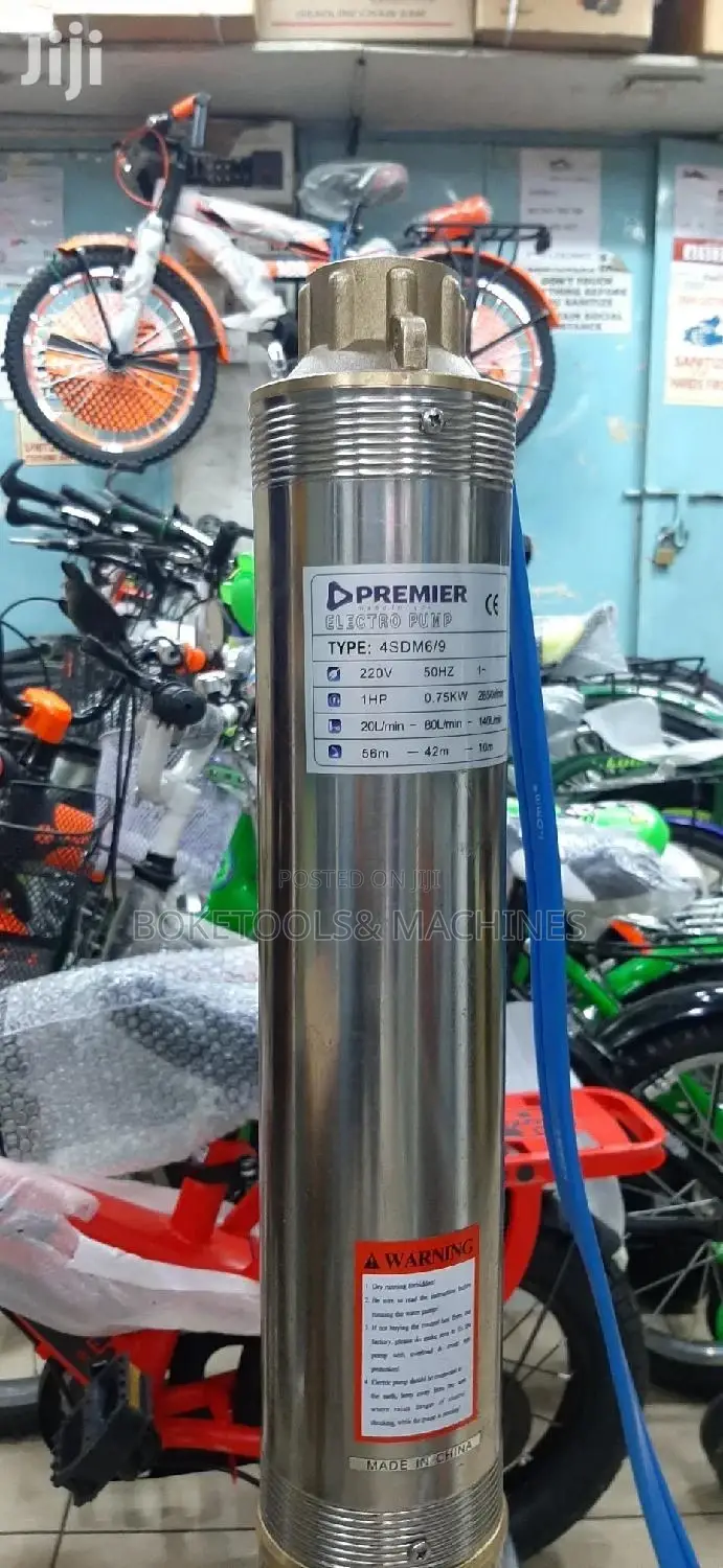Premier 1.5hp 100M Submersible Water Pump—Electric