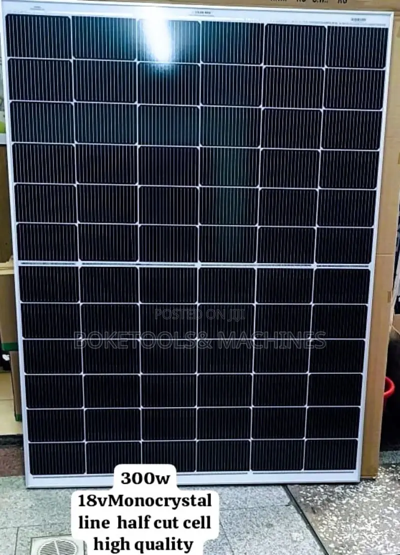 Monocrystalline Solar Half-Cut Cell Quality Panel 300w 18v