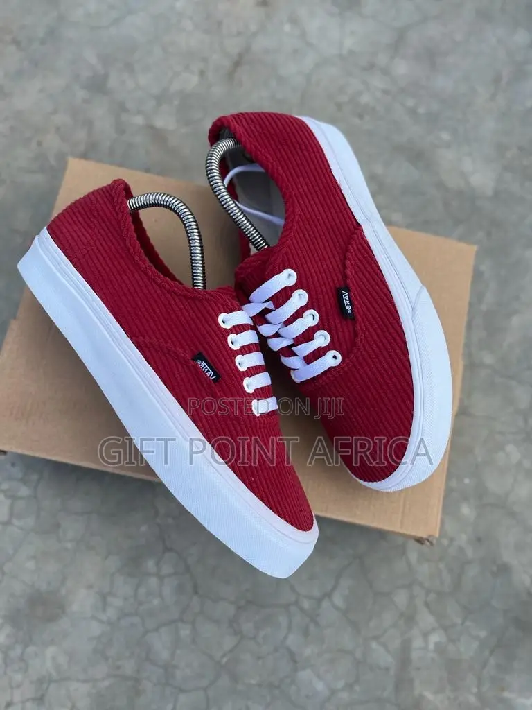 Maroon Vans of the Wall Double Sole