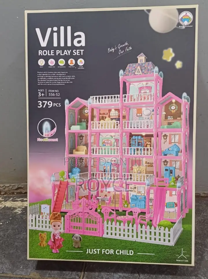 374pcs Doll House