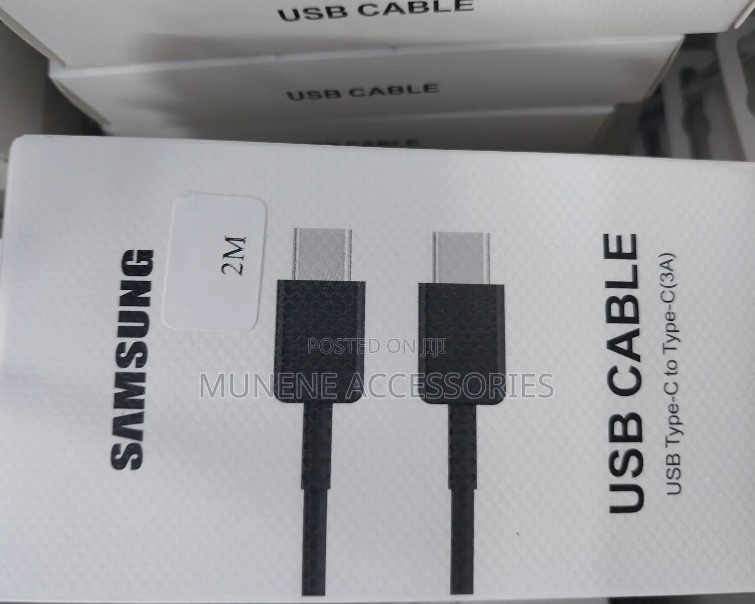 2M Pd 3A USB Type C to USB C Superfast Data Charging Cable