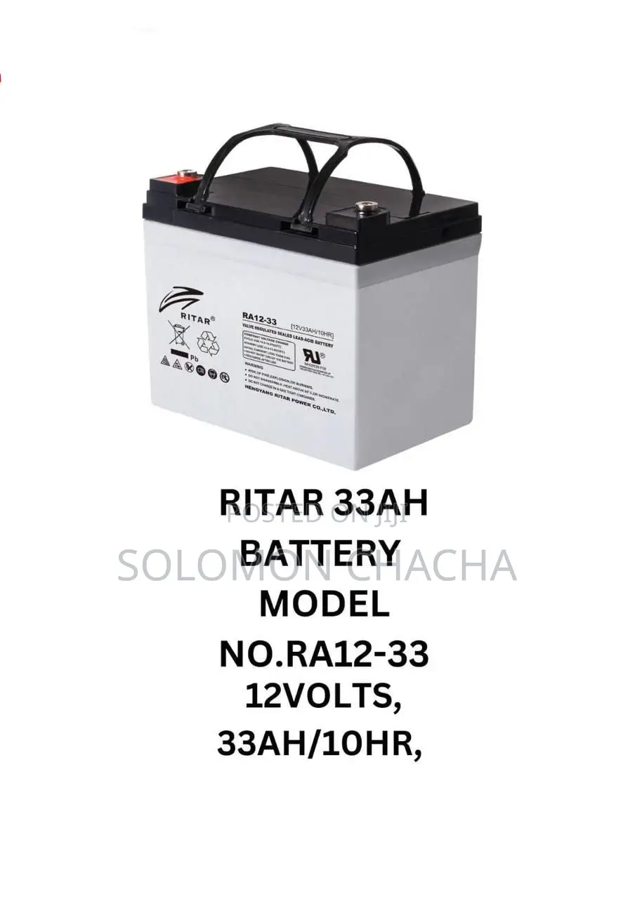 Ritar 33AH 12V Battery