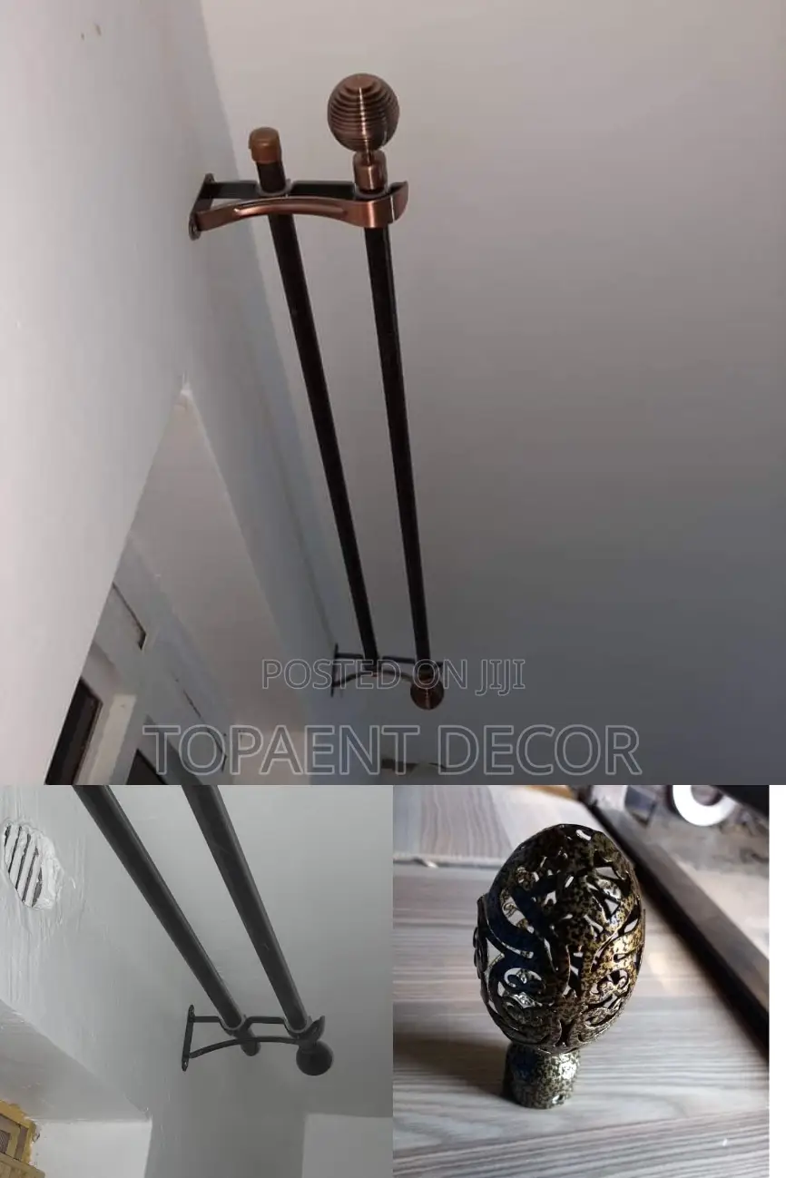 Heavy Duty Coated Curtain Rods