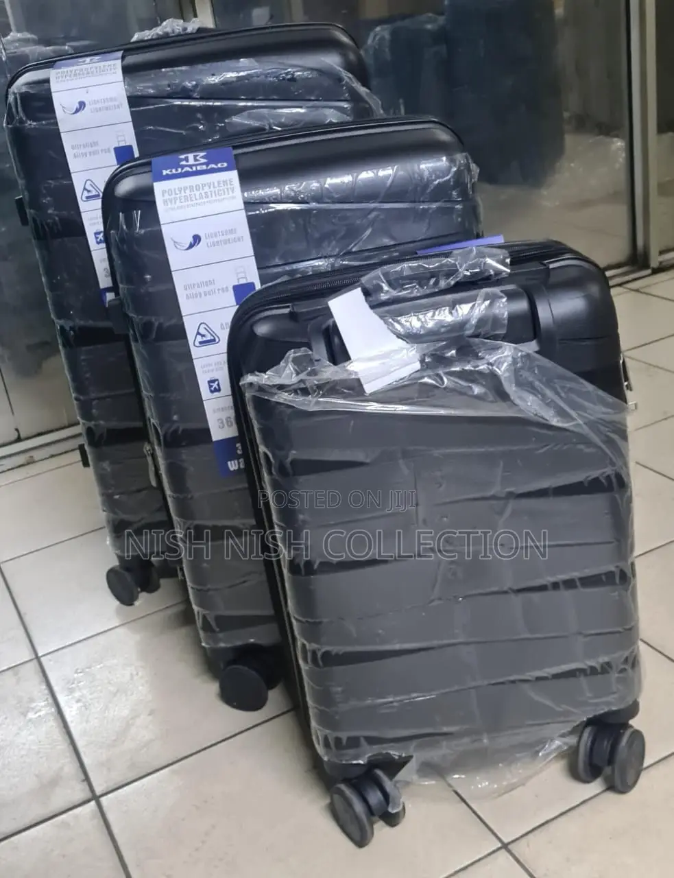 3 in 1 Fibre Suitcase
