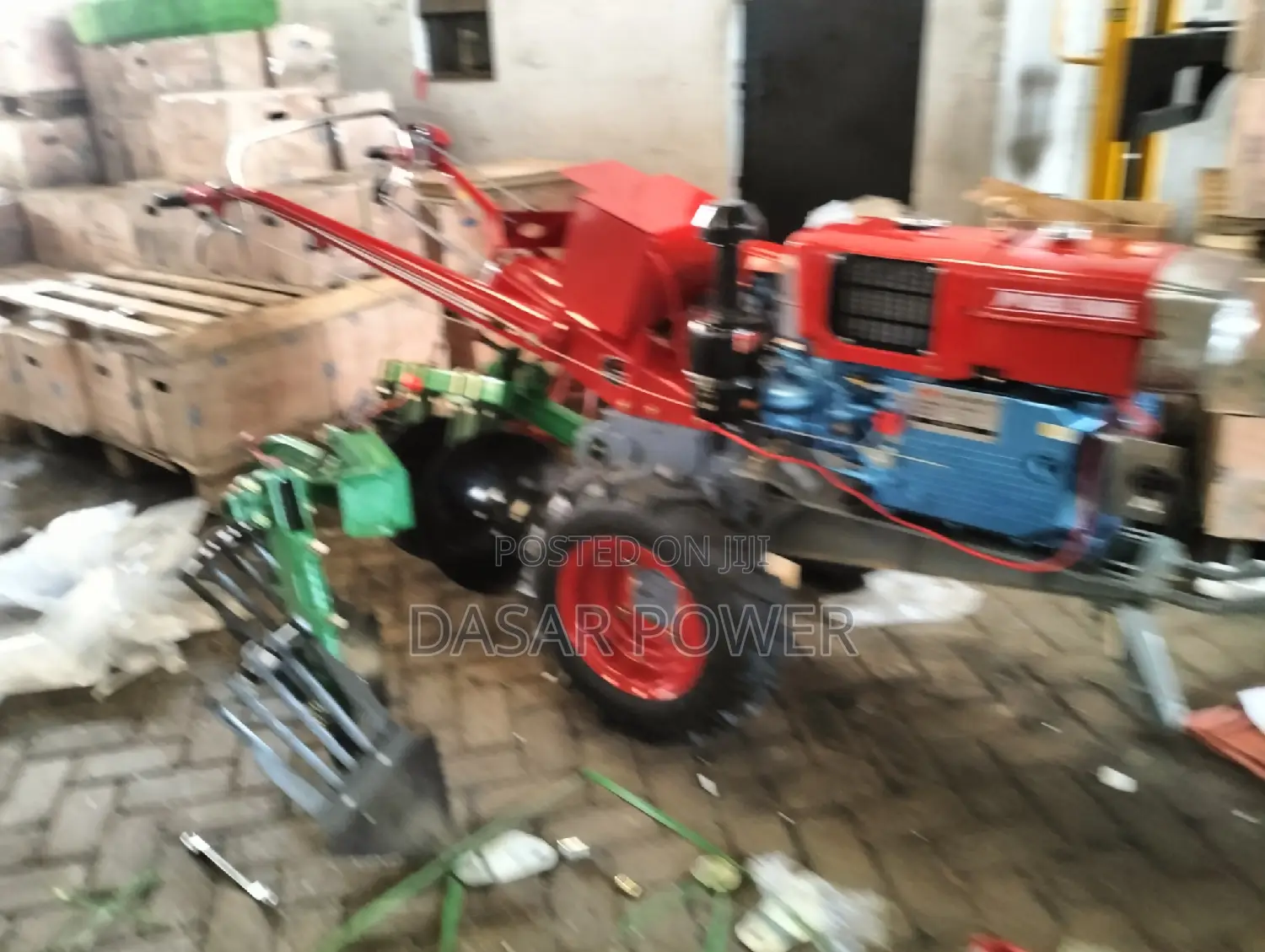 16hp, Walking Tractor With All Attachments.