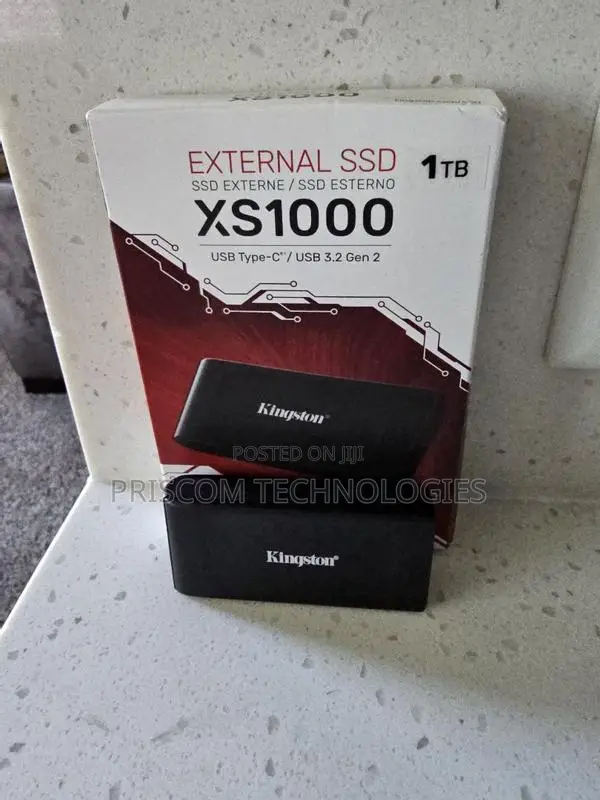 Kingston Xs1000 External SSD (USB 3.2 Gen 2)Ssd 1TB External