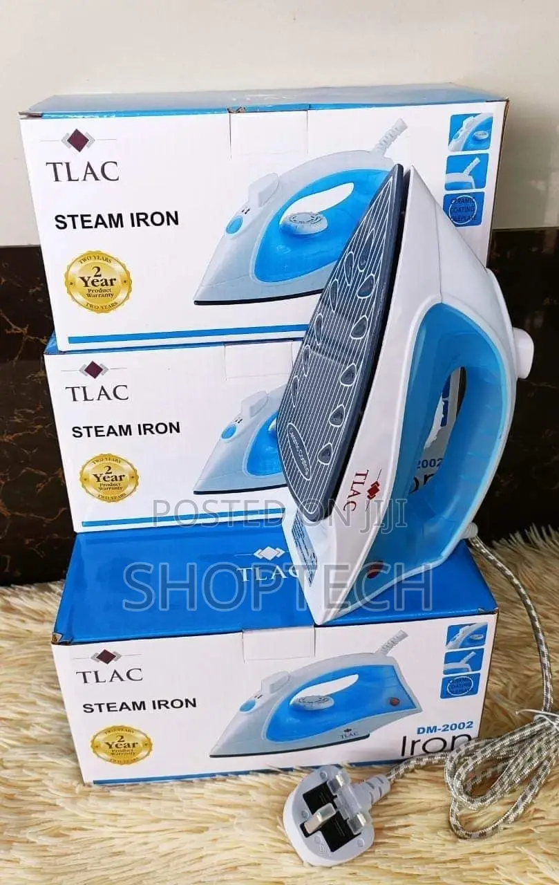 Tlac Steam Iron Boxes With Nonstick Base