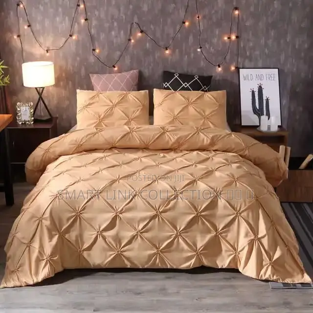 *Pinch Pleat Cross Pintuck Duvet Cover Set*