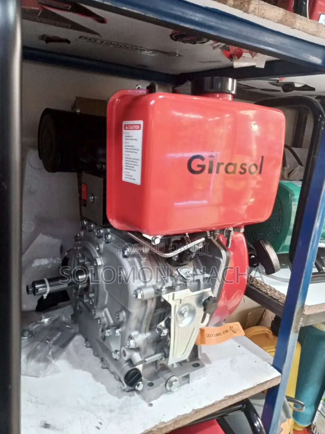 Girasol 186FA 10hp Deisel Air-Cooled Engine