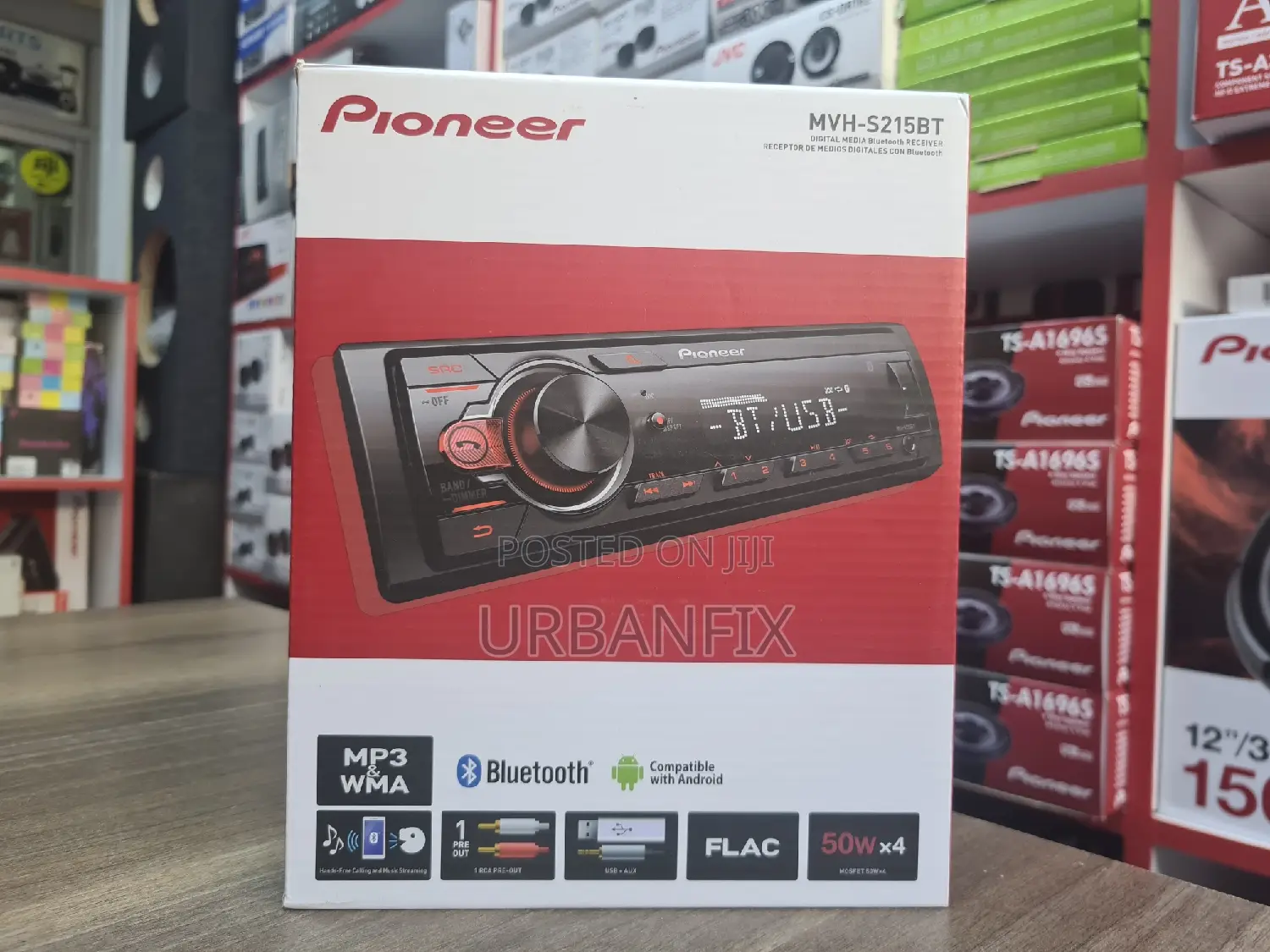 Pioneer Bluetooth MP3 Car Radio With FM, Usb