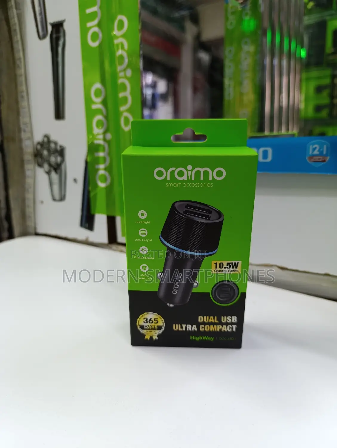 Oraimo Highway Dual USB Car Charger
