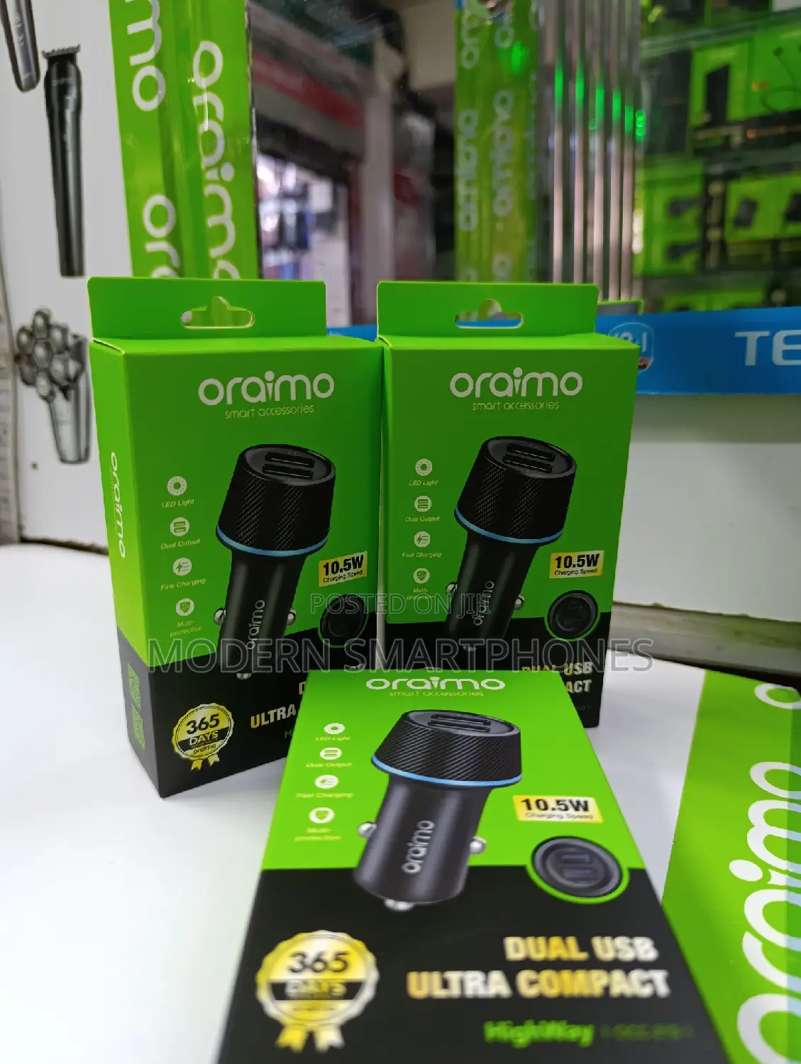 Oraimo Highway Dual USB Car Charger