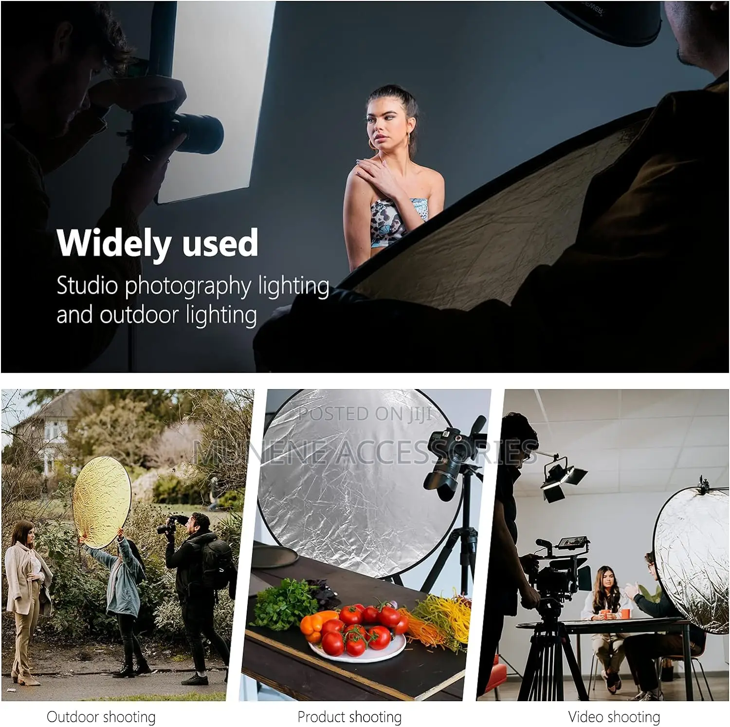 600mm 800mm 110mm 5in1 Light Diffuser Reflector Glaze Plate